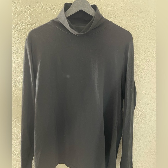 Time and Tru Black Long Sleeve Top - Picture 1 of 6